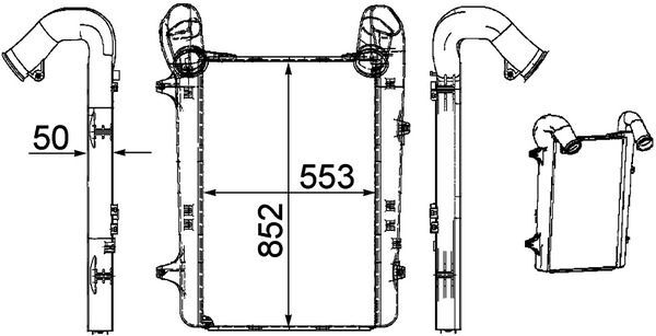 MAHLE, Intercooler, échangeur