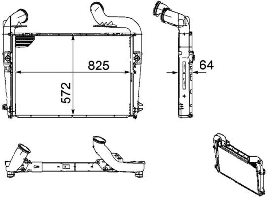 MAHLE, Intercooler, échangeur