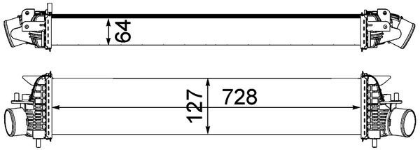 MAHLE, Intercooler, échangeur