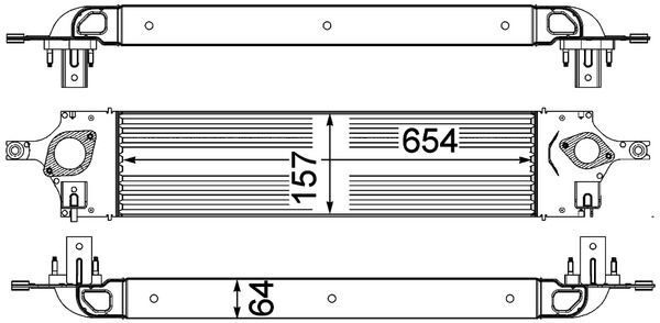 MAHLE, Intercooler, échangeur