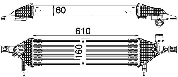 MAHLE, Intercooler, échangeur