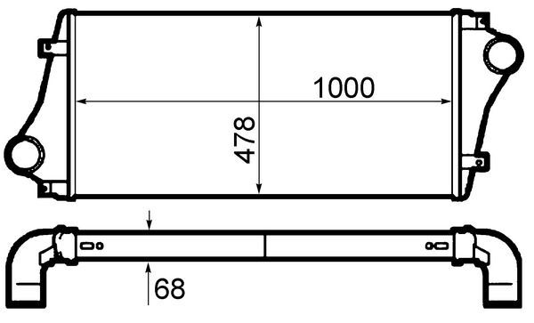 MAHLE, Intercooler, échangeur