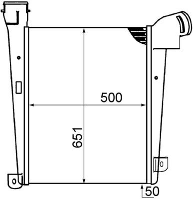 MAHLE, Intercooler, échangeur