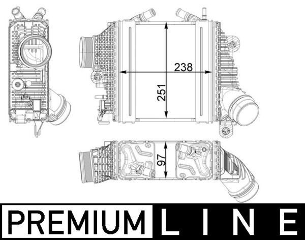 MAHLE, Intercooler, échangeur