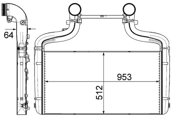 MAHLE, Intercooler, échangeur