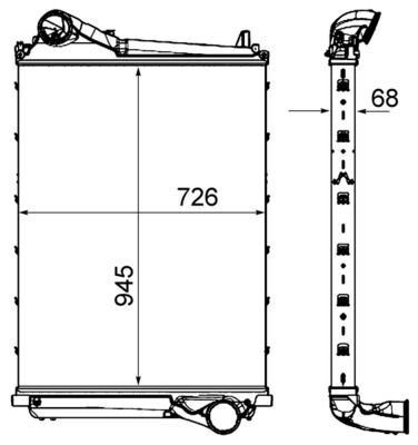 MAHLE, Intercooler, échangeur