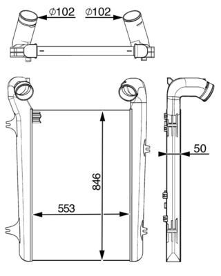 MAHLE, Intercooler, échangeur