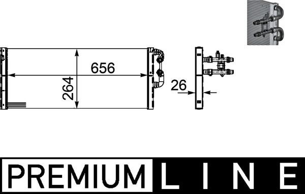 MAHLE, Radiateur basse température, intercooler