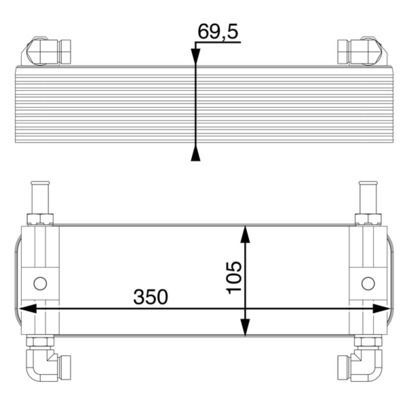 MAHLE, Radiateur d'huile de boîte automatique