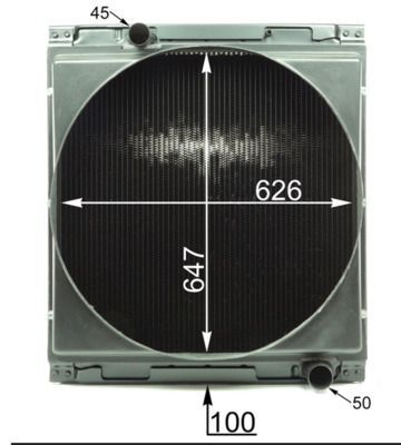 MAHLE, Radiateur, refroidissement du moteur