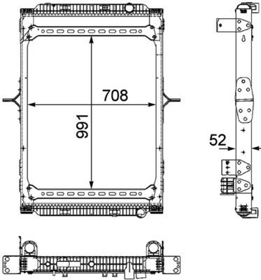 MAHLE, Radiateur, refroidissement du moteur