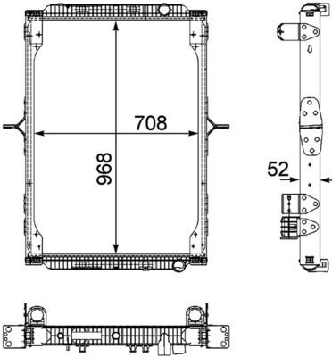 MAHLE, Radiateur, refroidissement du moteur