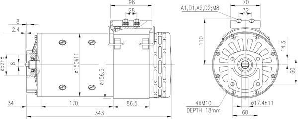 MAHLE, Moteur électrique