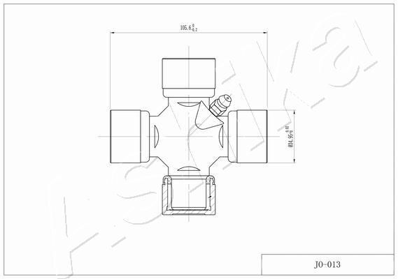 ASHIKA, Joint, arbre longitudinal