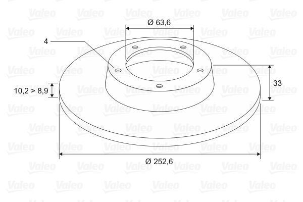 VALEO, Disque de frein