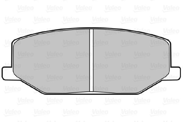VALEO, Kit de plaquettes de frein, frein à disque