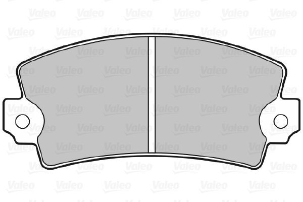 VALEO, Kit de plaquettes de frein, frein à disque