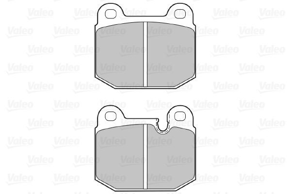VALEO, Kit de plaquettes de frein, frein à disque