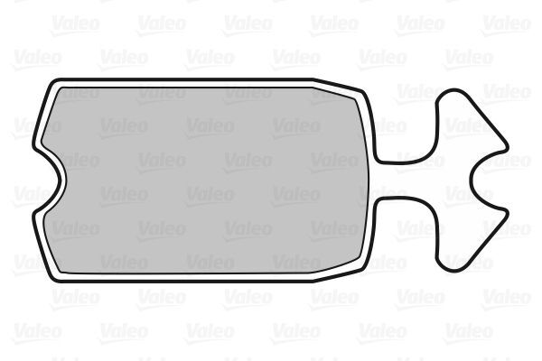 VALEO, Kit de plaquettes de frein, frein à disque