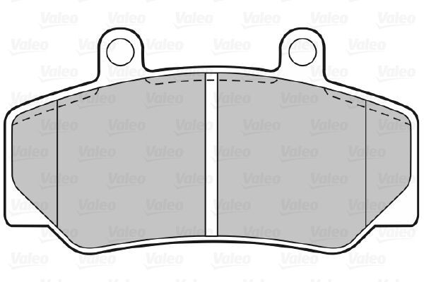 VALEO, Kit de plaquettes de frein, frein à disque