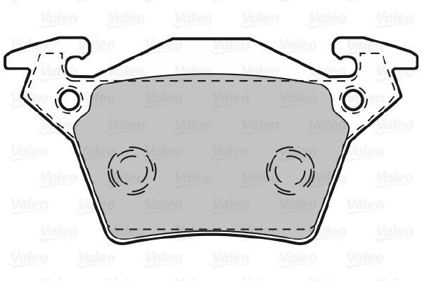 VALEO, Kit de plaquettes de frein, frein à disque