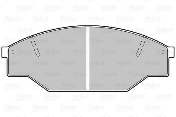 VALEO, Kit de plaquettes de frein, frein à disque