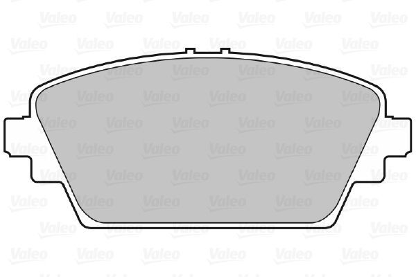 VALEO, Kit de plaquettes de frein, frein à disque