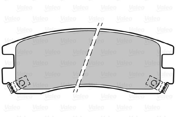 VALEO, Kit de plaquettes de frein, frein à disque