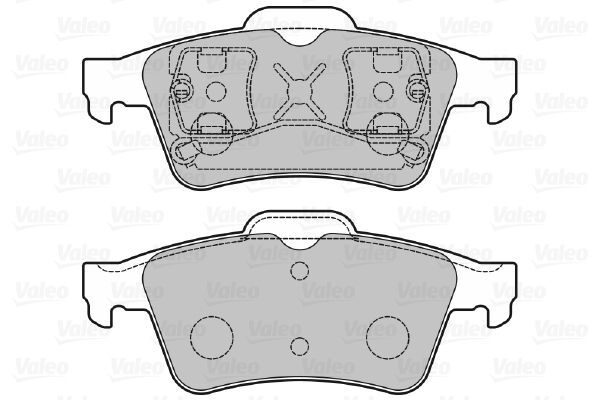 VALEO, Kit de plaquettes de frein, frein à disque