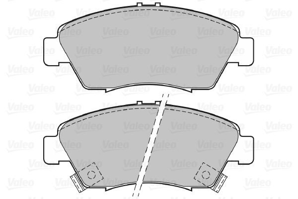 VALEO, Kit de plaquettes de frein, frein à disque