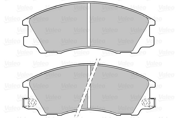 VALEO, Kit de plaquettes de frein, frein à disque