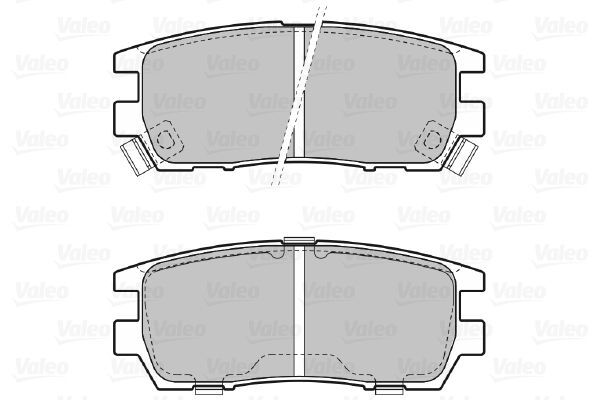 VALEO, Kit de plaquettes de frein, frein à disque