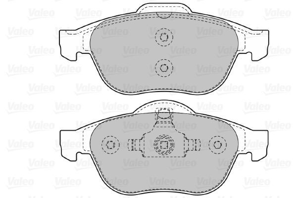 VALEO, Kit de plaquettes de frein, frein à disque