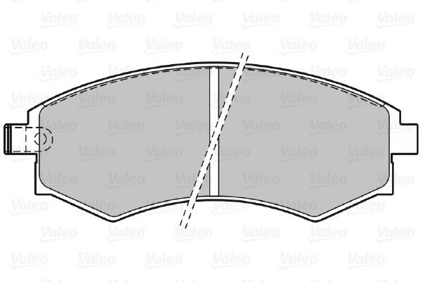 VALEO, Kit de plaquettes de frein, frein à disque