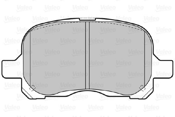VALEO, Kit de plaquettes de frein, frein à disque