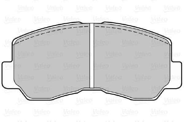 VALEO, Kit de plaquettes de frein, frein à disque