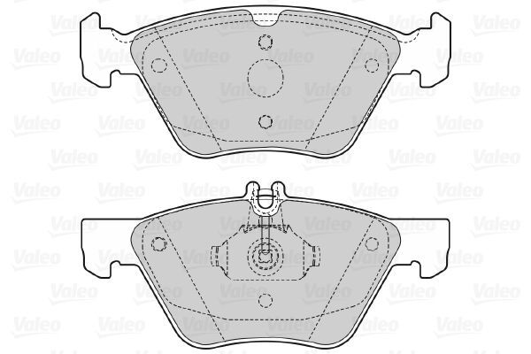 VALEO, Kit de plaquettes de frein, frein à disque
