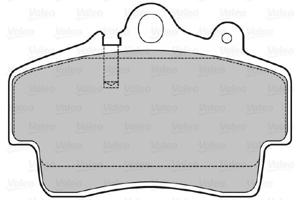 VALEO, Kit de plaquettes de frein, frein à disque