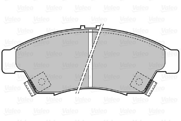 VALEO, Kit de plaquettes de frein, frein à disque