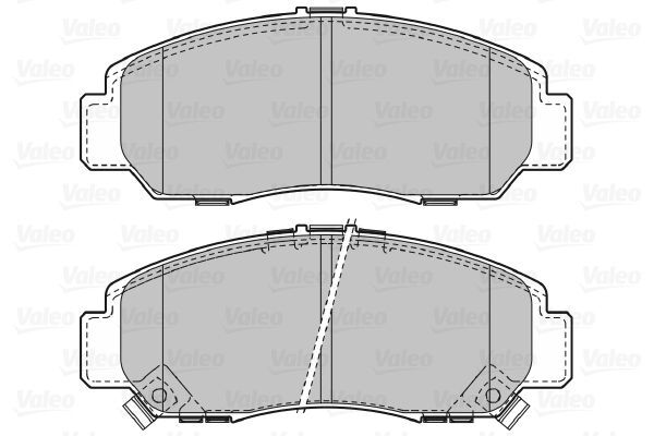 VALEO, Kit de plaquettes de frein, frein à disque