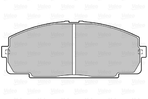 VALEO, Kit de plaquettes de frein, frein à disque