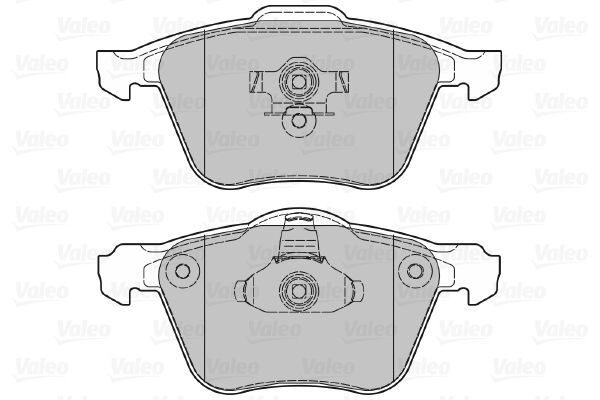 VALEO, Kit de plaquettes de frein, frein à disque
