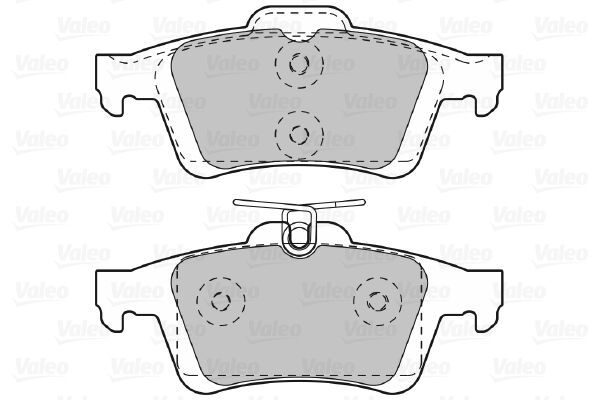 VALEO, Kit de plaquettes de frein, frein à disque