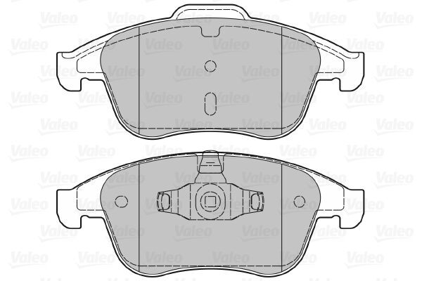 VALEO, Kit de plaquettes de frein, frein à disque