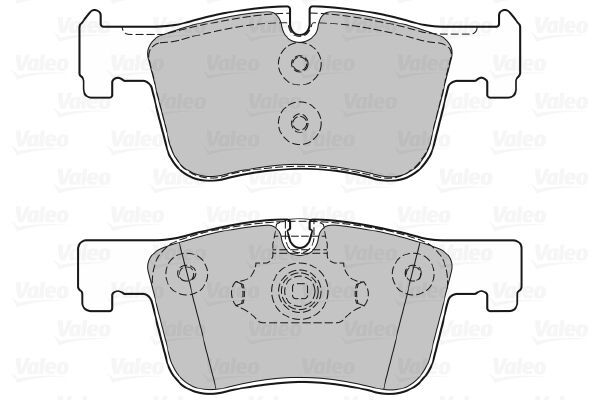 VALEO, Kit de plaquettes de frein, frein à disque