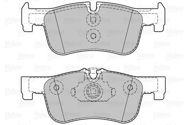 VALEO, Kit de plaquettes de frein, frein à disque