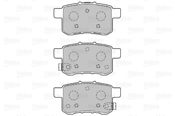 VALEO, Kit de plaquettes de frein, frein à disque