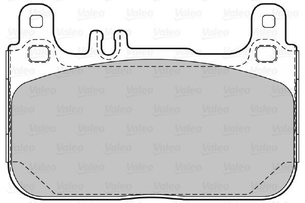 VALEO, Kit de plaquettes de frein, frein à disque