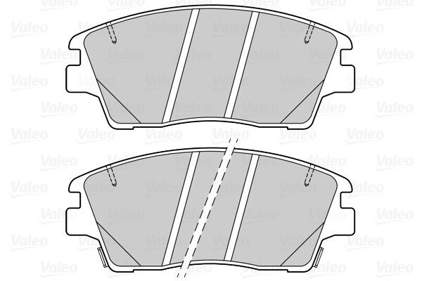 VALEO, Kit de plaquettes de frein, frein à disque