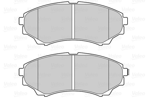 VALEO, Kit de plaquettes de frein, frein à disque